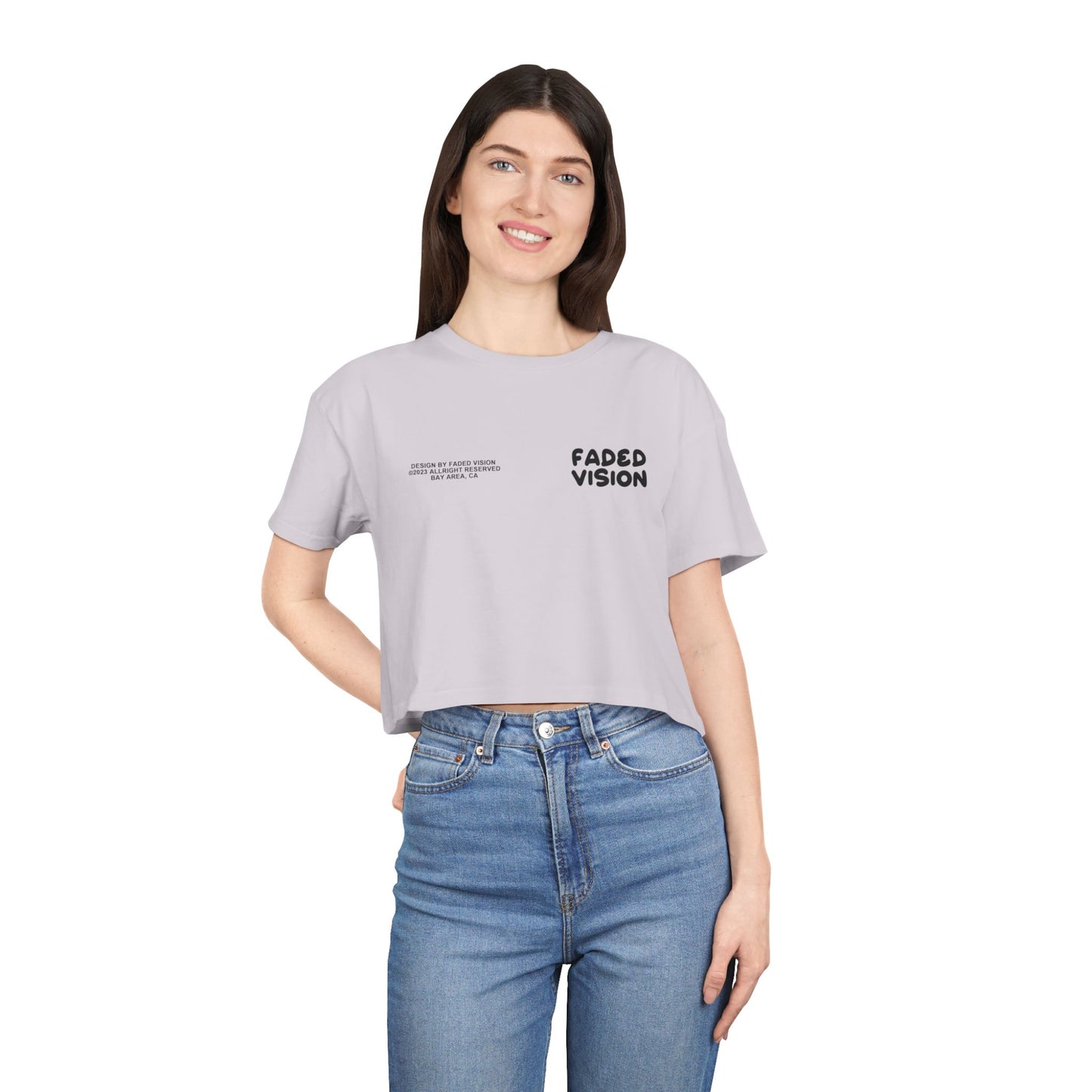 “Free Your Mind” Women's Crop Tee