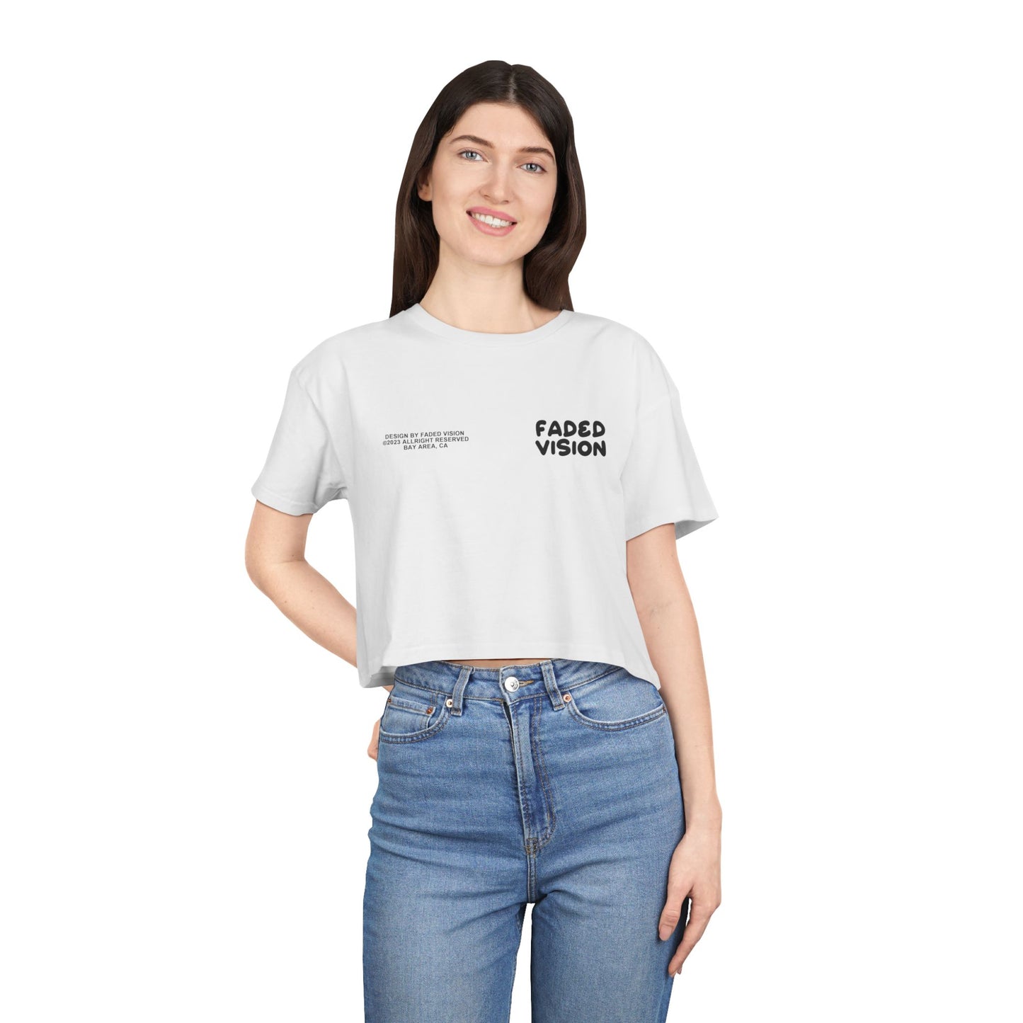 “Free Your Mind” Women's Crop Tee
