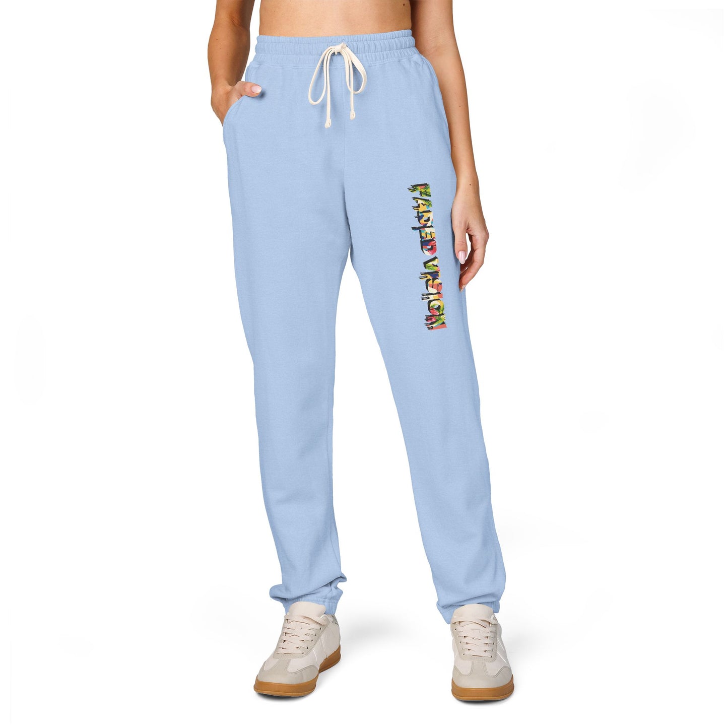 Unisex Garment-Dyed Fleece Sweatpants