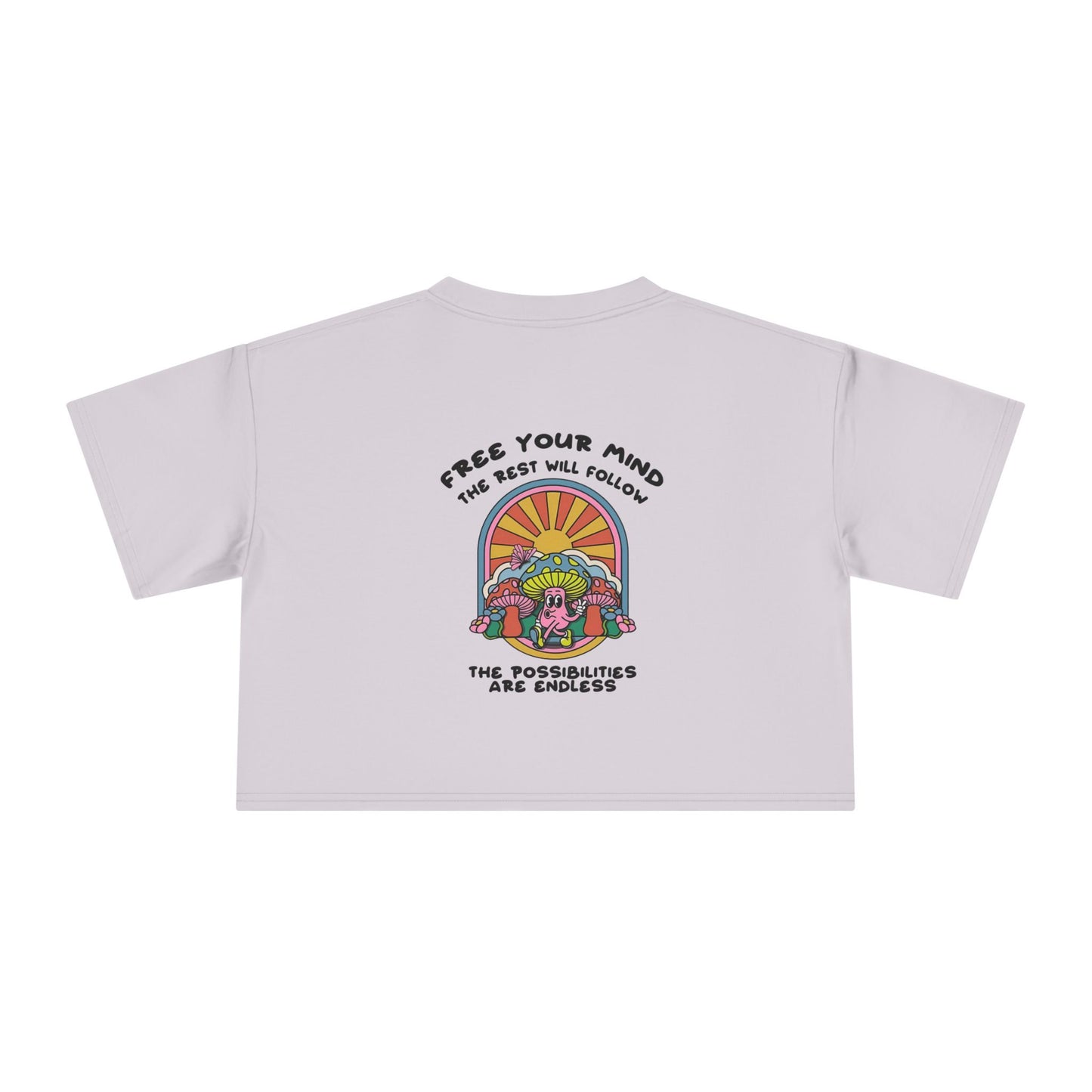“Free Your Mind” Women's Crop Tee