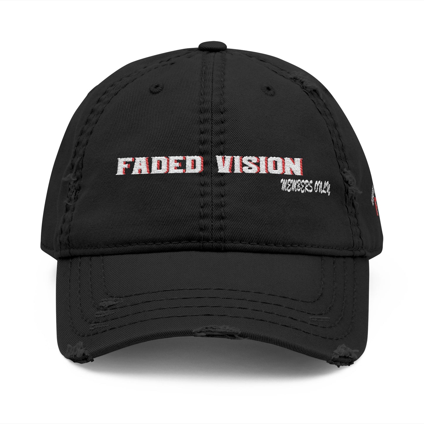 Distressed Dad Hat (Embroidery)
