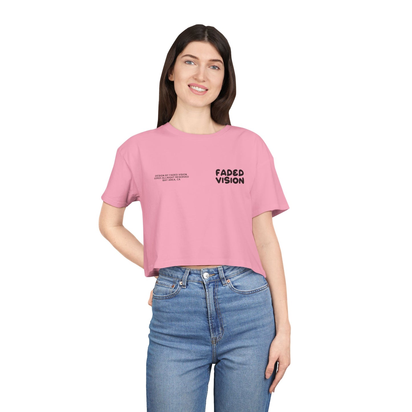 “Free Your Mind” Women's Crop Tee