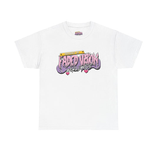 Unisex “Property of Faded Vanity Worldwide” Heavy Cotton Tee